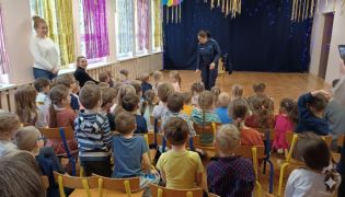 ilustracja do wpisu 
Spotkanie z Panią Policjantką
