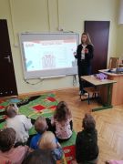 ilustracja do wpisu 
Z Wiewiórką Julką - warsztaty stomatologiczne